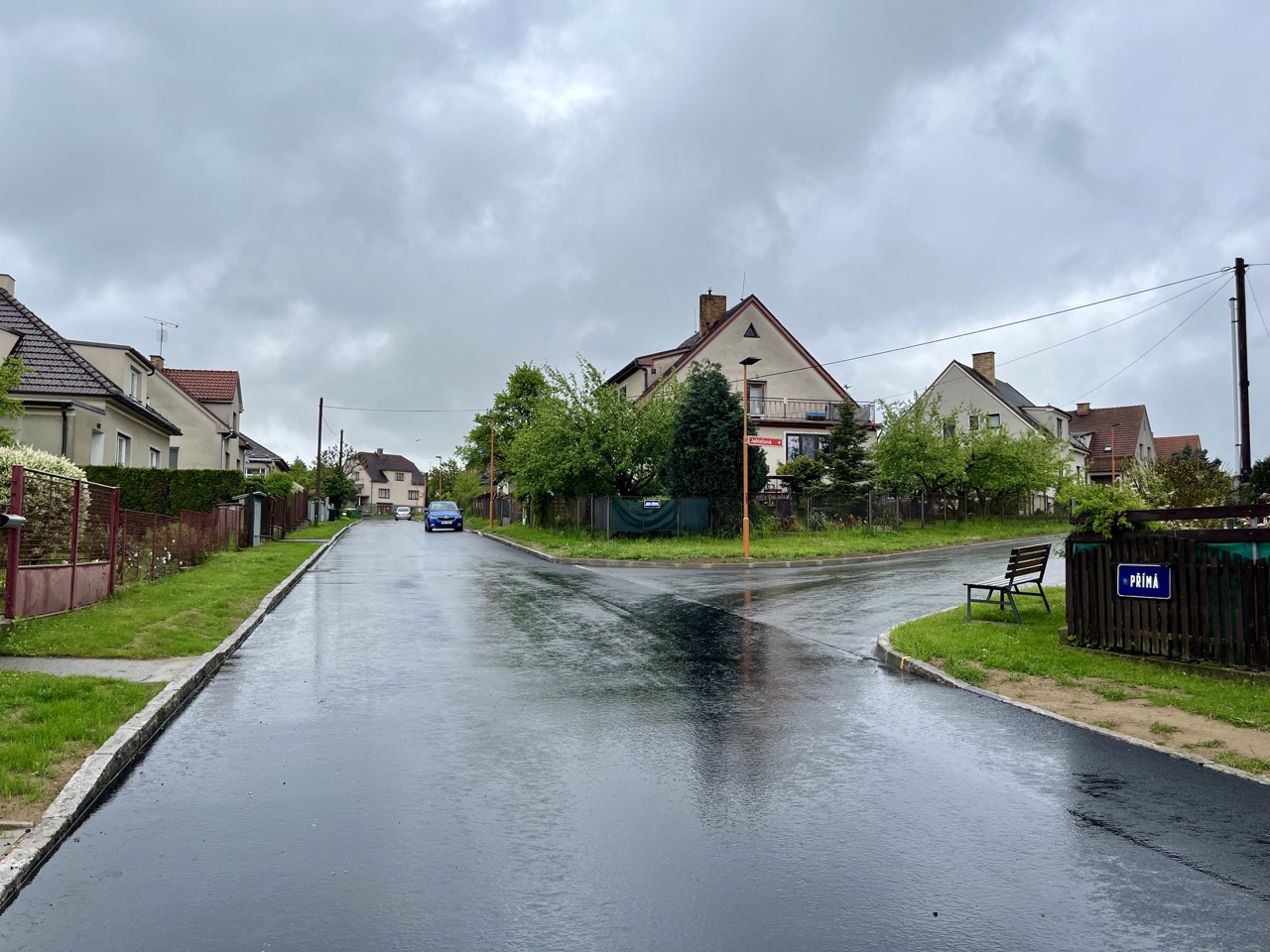 Zruč nad Sázavou – obnova místních komunikací - Vei- og brobygging