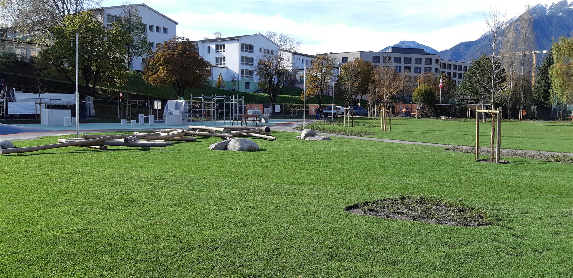 Park im Pradl Neugestaltung Grünzug - Spesialkompetanse