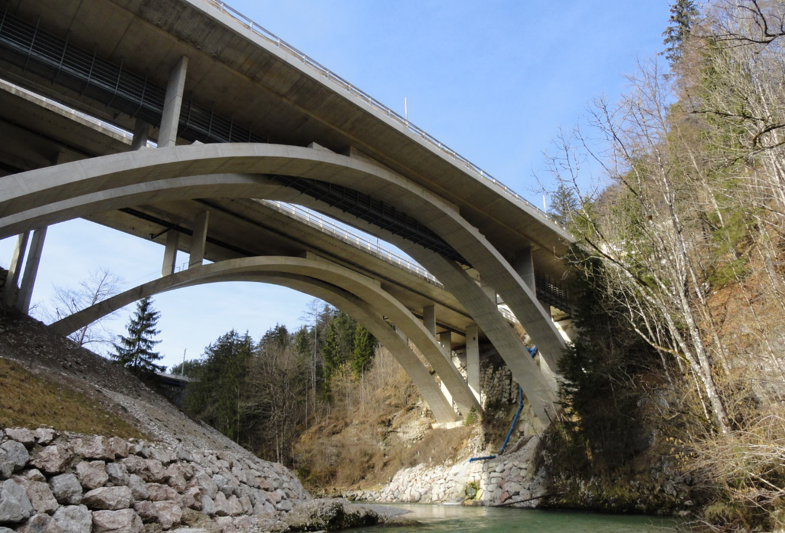 A9 Teichlbrücke - Vei- og brobygging