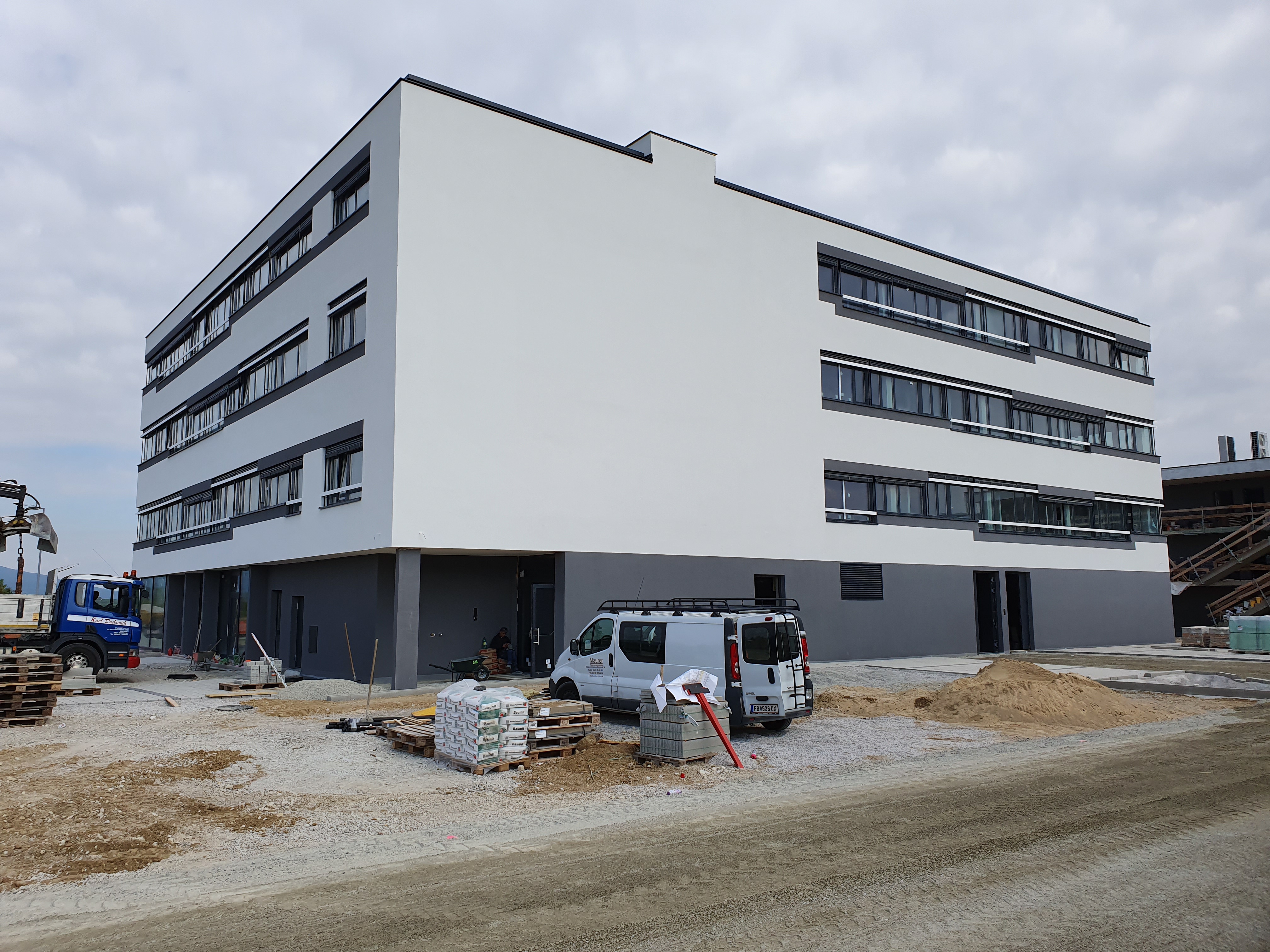 Bürogebäude, Office Base, Bad Vöslau - Bygningskonstruksjon