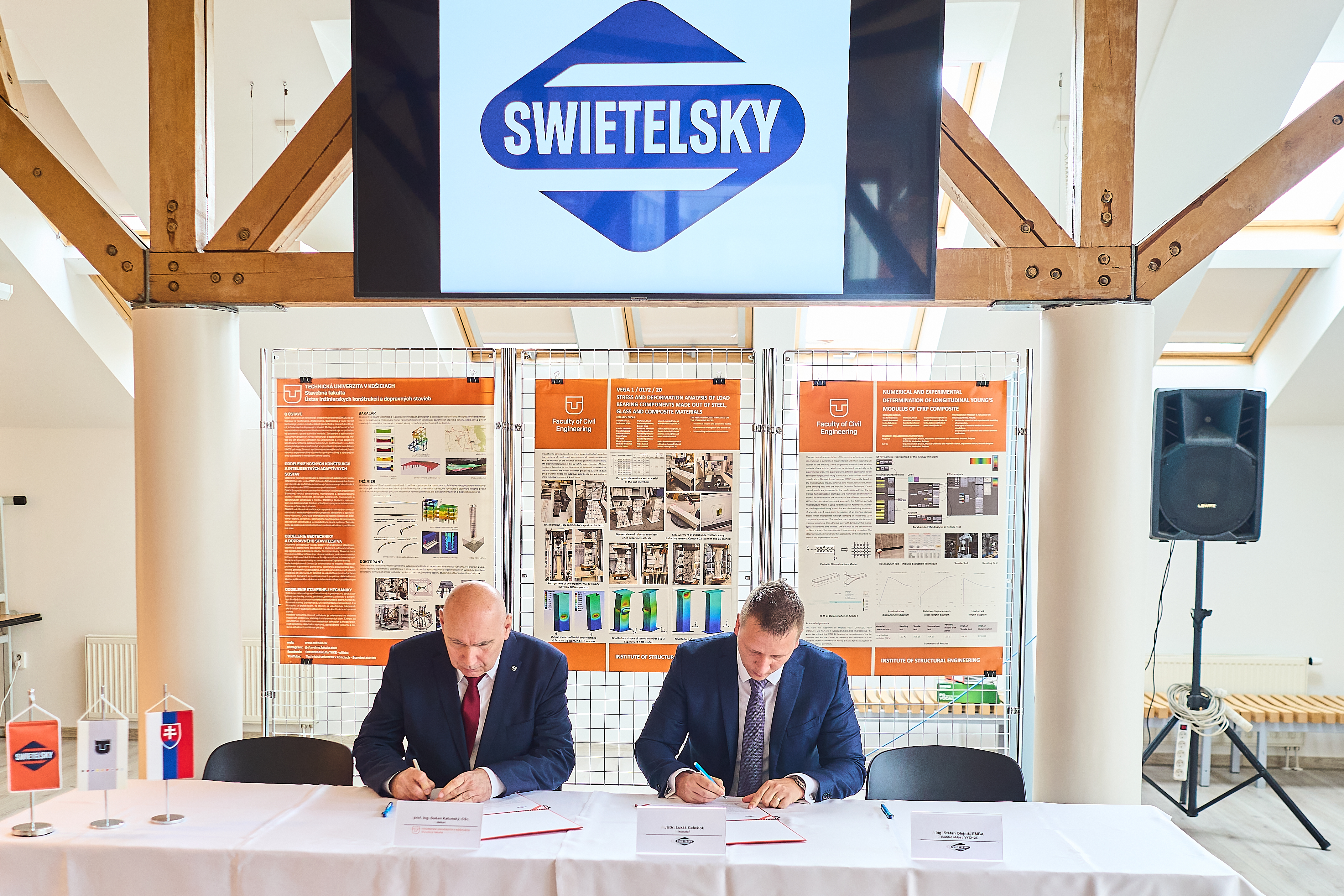 Swietelsky-Slovakia a Technická univerzita v Košiciach podpísali Memorandum o spolupráci - SK