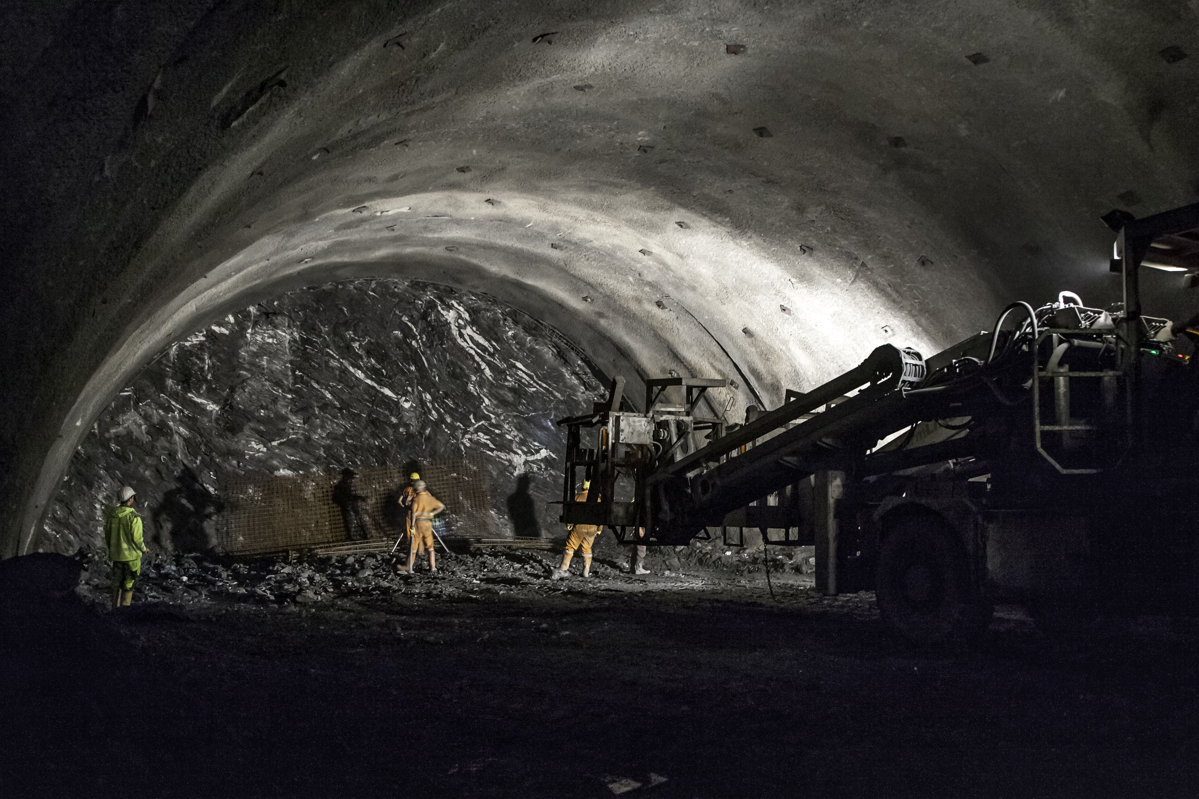 Brenner Basistunnel - Erkundungstunnel Wolf 2 - Tunnelkonstruksjon