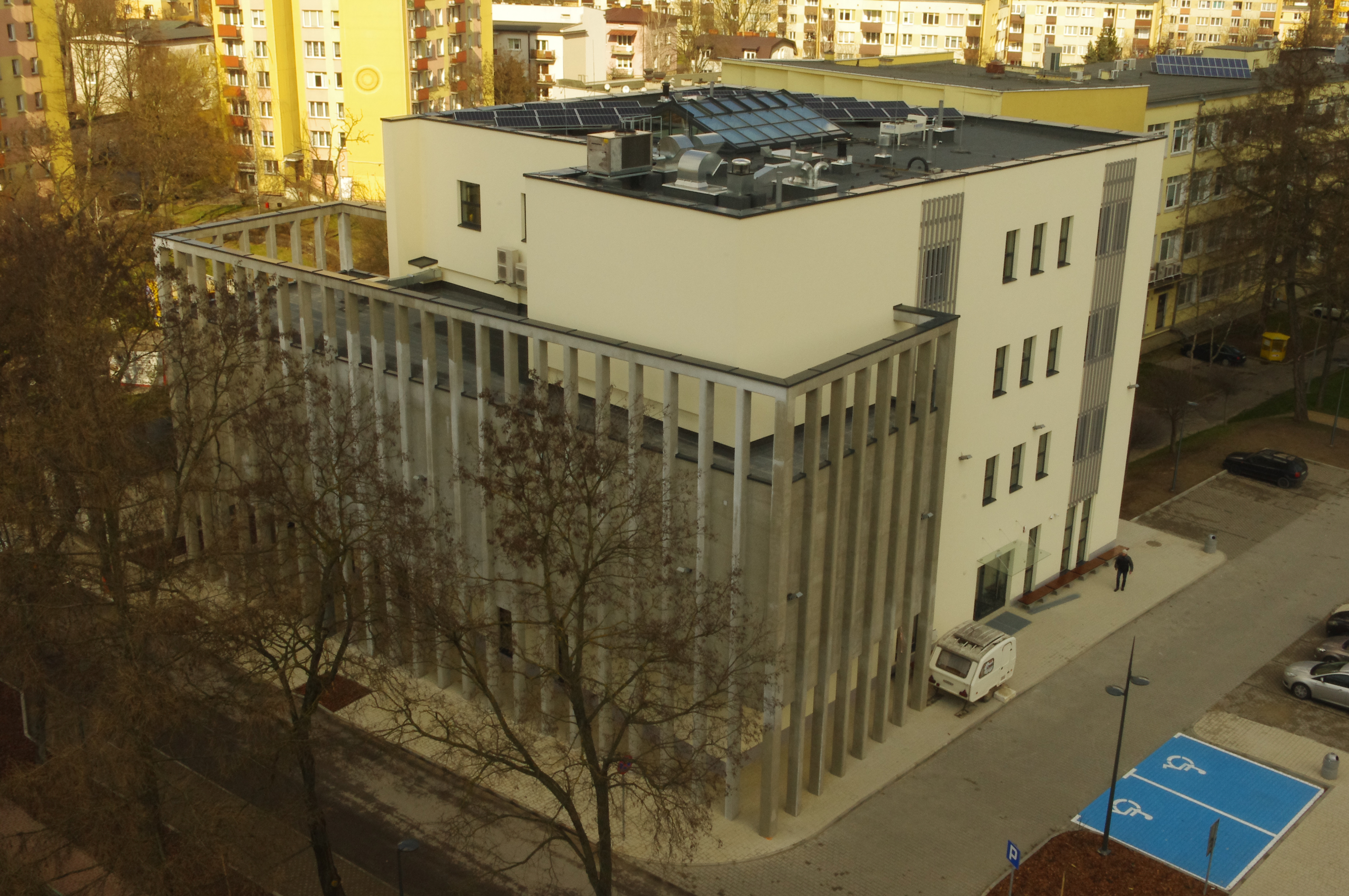 Centrum Technologii Informatycznych dla Politechniki Lubelskiej w Lublinie - Bygningskonstruksjon