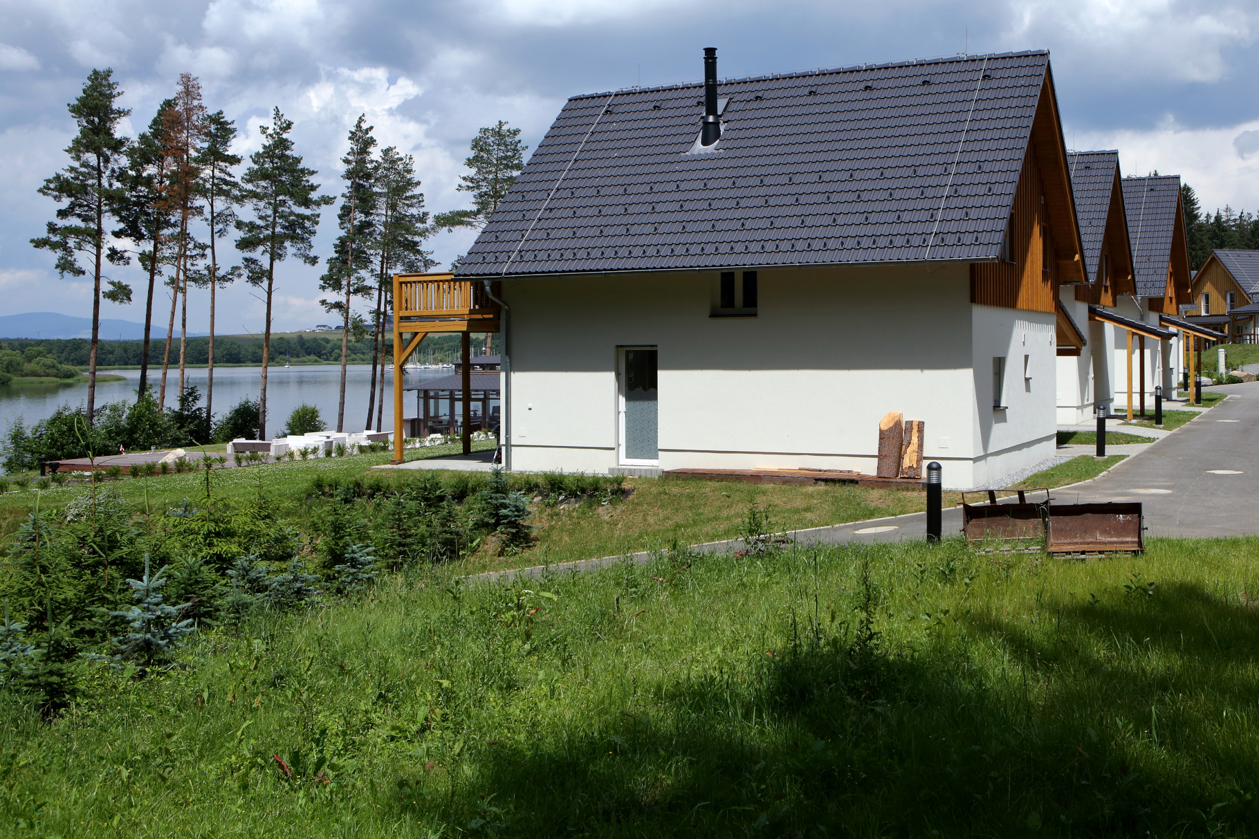 Černá v Pošumaví – Lakeside Village, Lipno - Bygningskonstruksjon