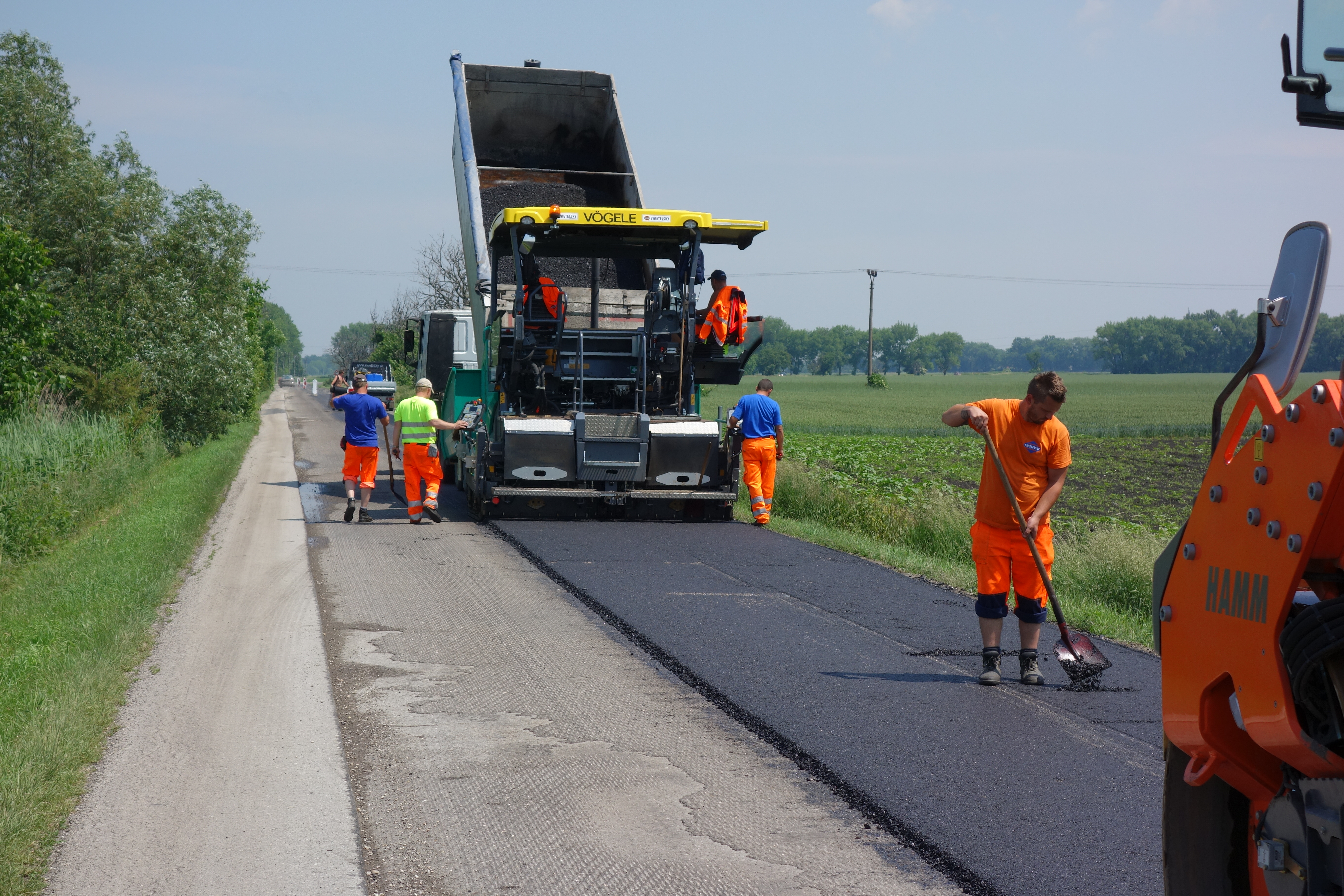 Rekonštrukcia cesty Kráľov Brod - Vei- og brobygging