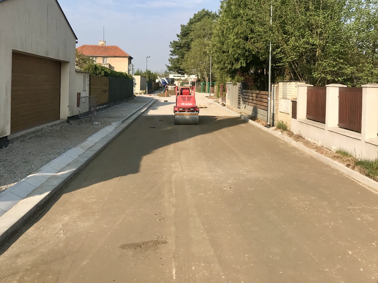 Černošice – rekonstrukce místních komunikací - Vei- og brobygging