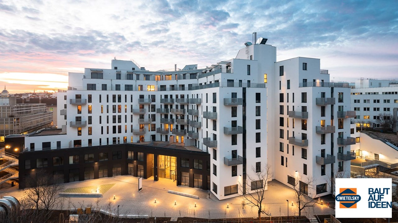 1090 Wien, Nordbergstraße 15 - Das Althan - Bygningskonstruksjon 1090 Wien, Nordbergstraße 15 - Das Althan - Bygningskonstruksjon