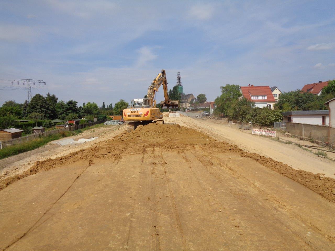 Radebeul / Fürstenhain - Hochwasserschutzlinie M 68  - Spesialkompetanse