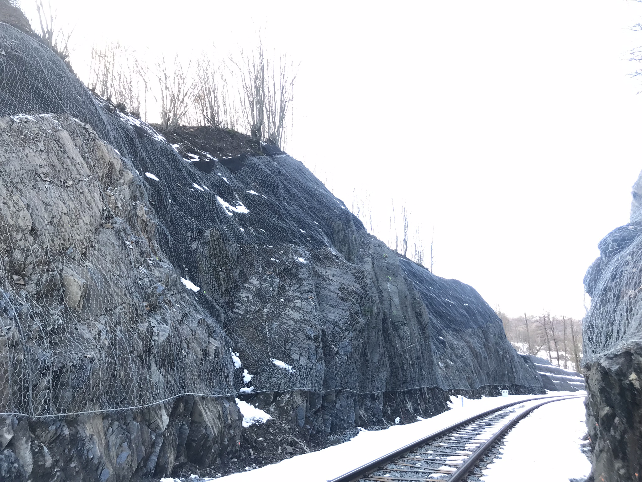 Železniční trať Hrubá Voda – Domašov nad Bystřicí – sanace skalního zářezu    - Spesialkompetanse