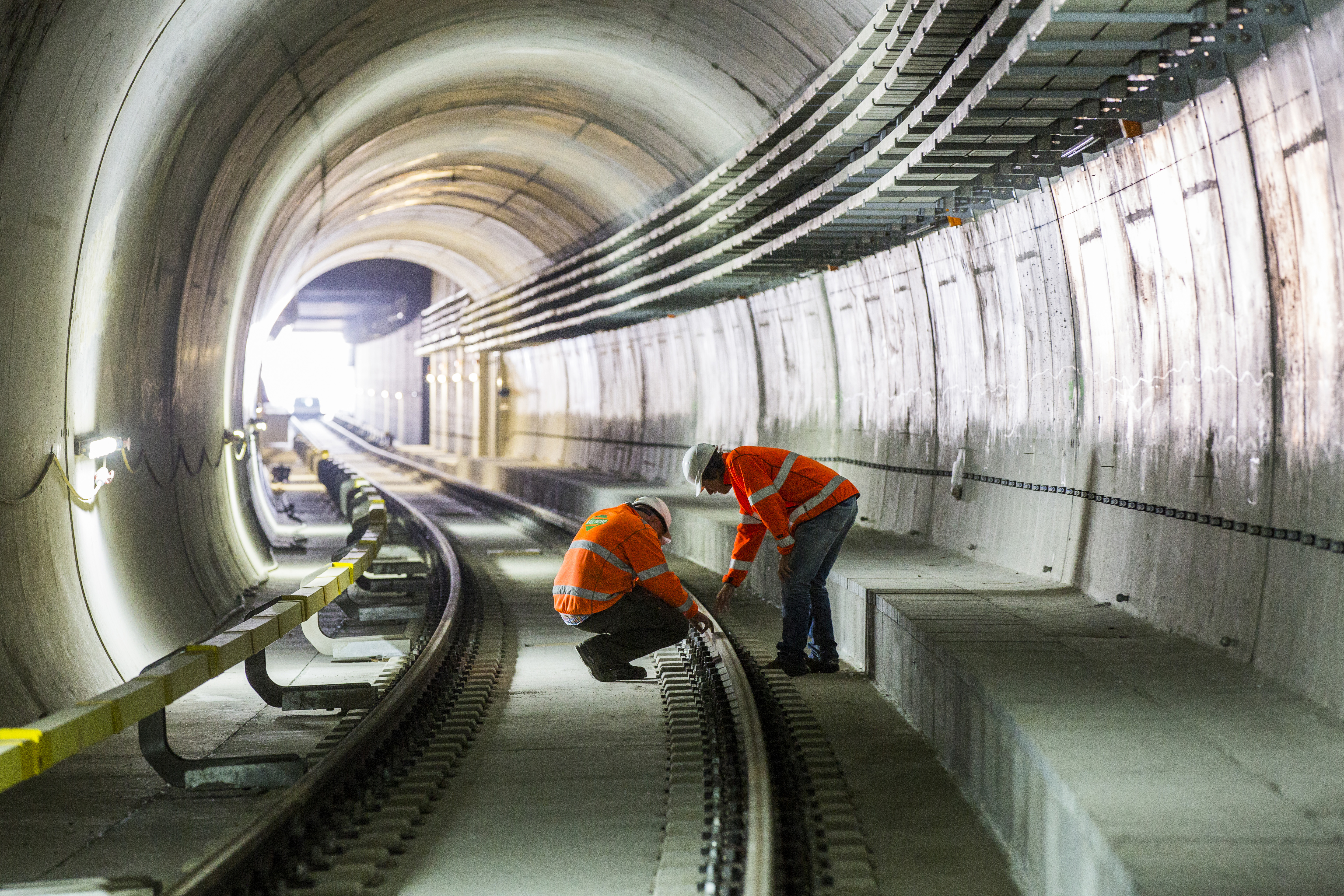 U-Bahnneubau Linie U1 - Jernbanebygging