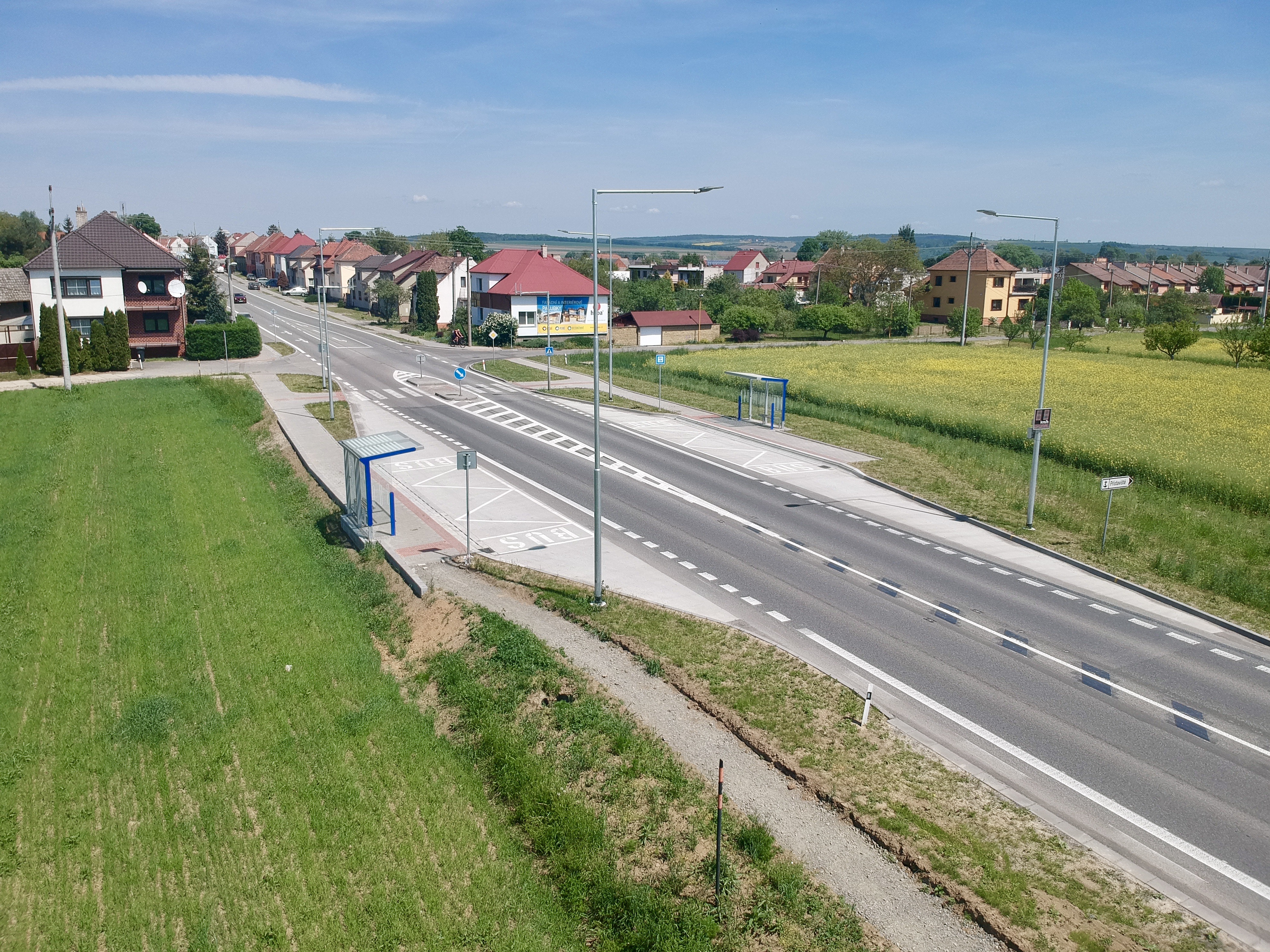 Spytihněv – autobusová zastávka - Vei- og brobygging