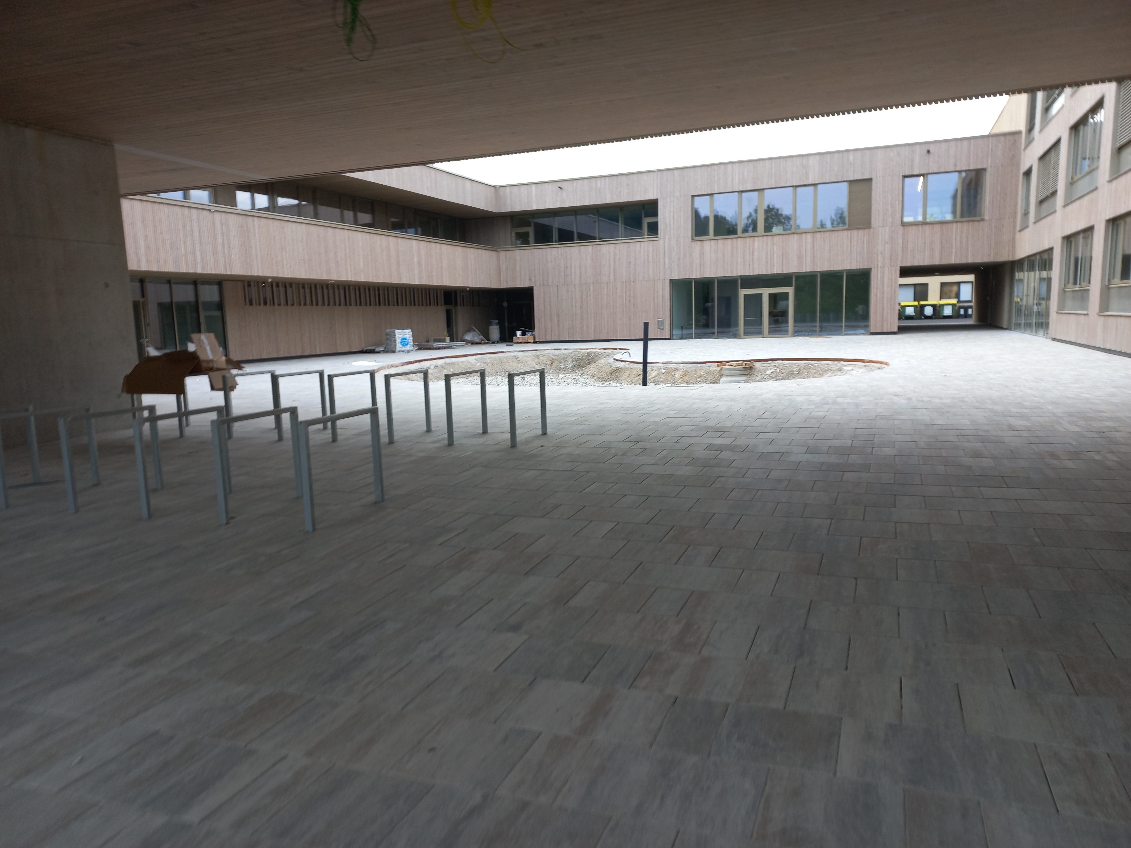 Landwirtschaftliche Fachschule Pyhra - Bygningskonstruksjon