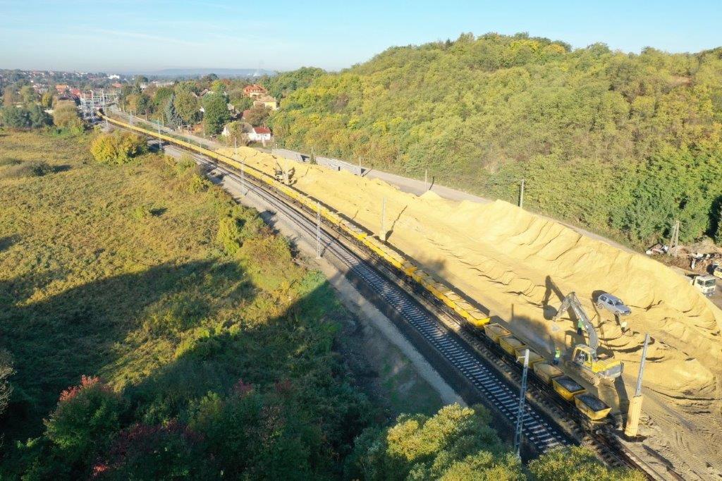 Gödöllő -Hatvan vasúti vonalszakasz pályaépítési és kapcsolódó munkák megvalósítása - Jernbanebygging